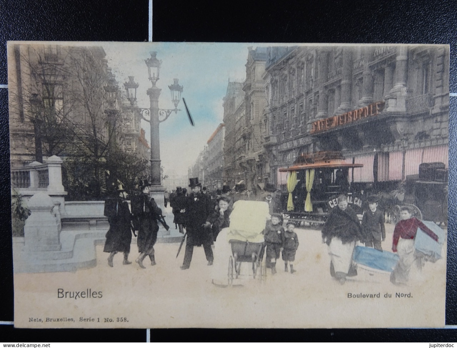 Bruxelles Boulevard Du Nord (Nels Colorisée) - Avenues, Boulevards