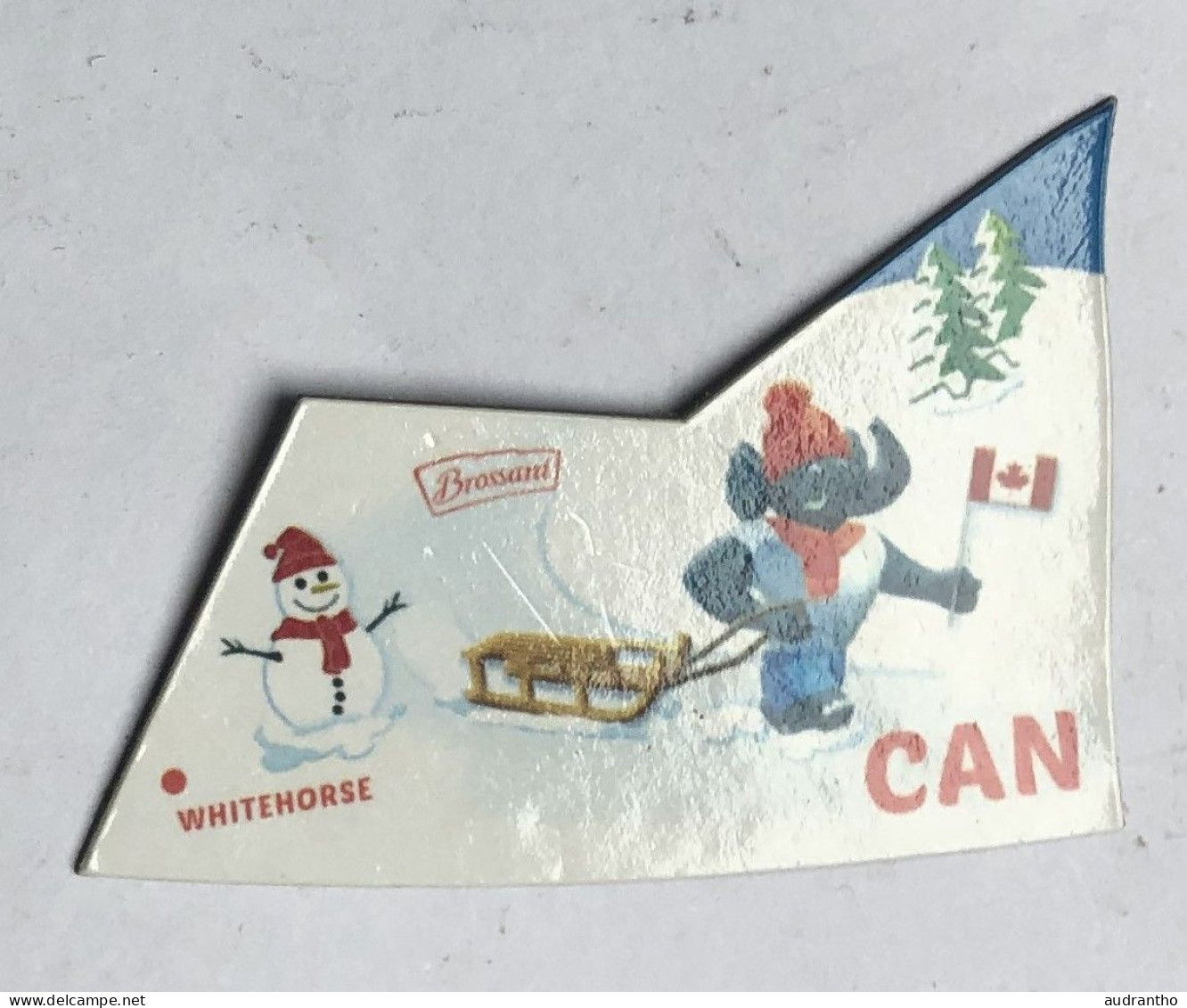 2 Magnet BROSSARD - Canada - états-unis Miami Nouvelle Orléans - Tourisme