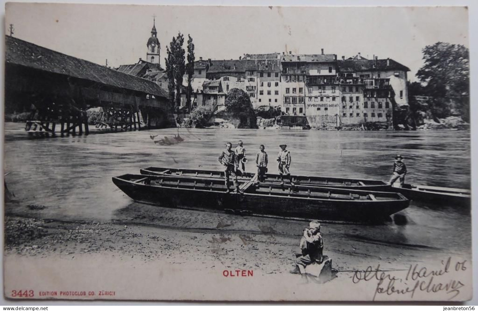 OLTEN -  CPA 1906 - Olten
