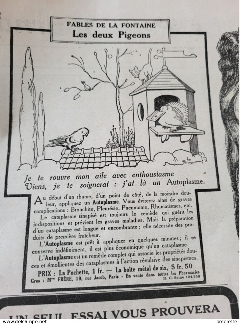 P J 24/NEW YORK BATEAU GELE/PARIS PORT MER/ BAUDETS POITOU/RABIER LA FONTAINE PIGEON AUTOPLASME/ROUBAIX MORT RESSUCITE - L'Illustration