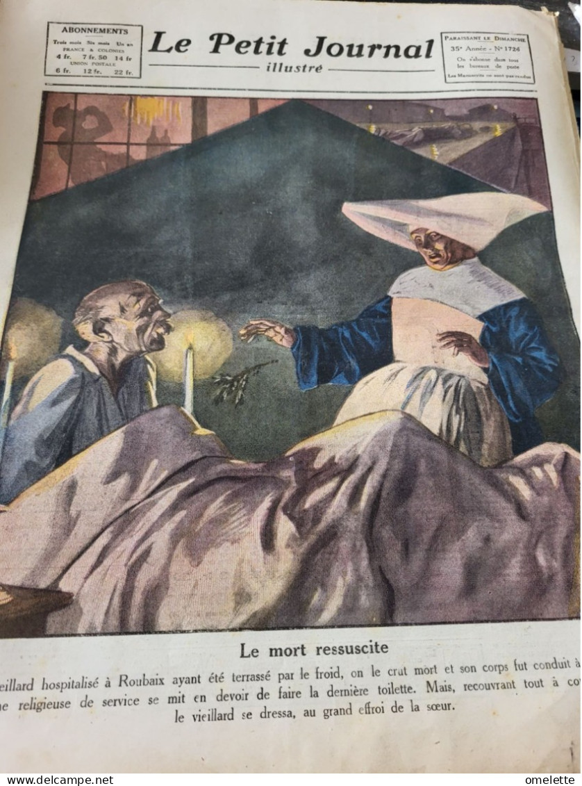 P J 24/NEW YORK BATEAU GELE/PARIS PORT MER/ BAUDETS POITOU/RABIER LA FONTAINE PIGEON AUTOPLASME/ROUBAIX MORT RESSUCITE - L'Illustration