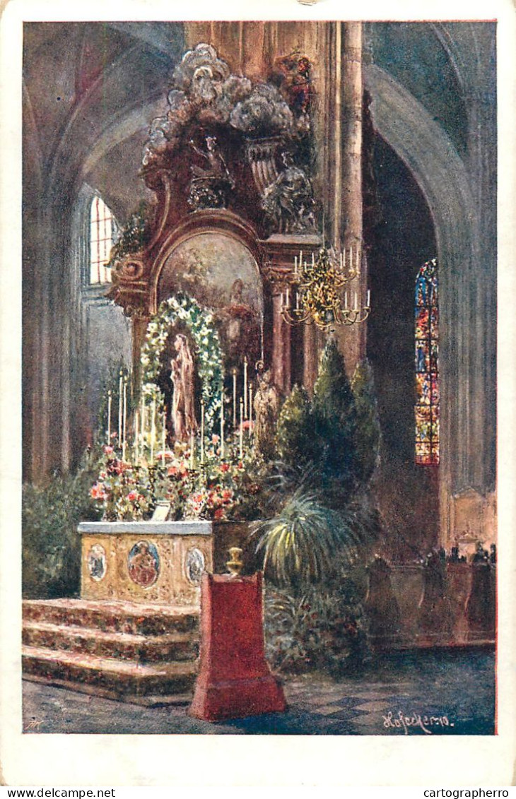 Austria Wien Stefanskirche Marienaltar - Kirchen