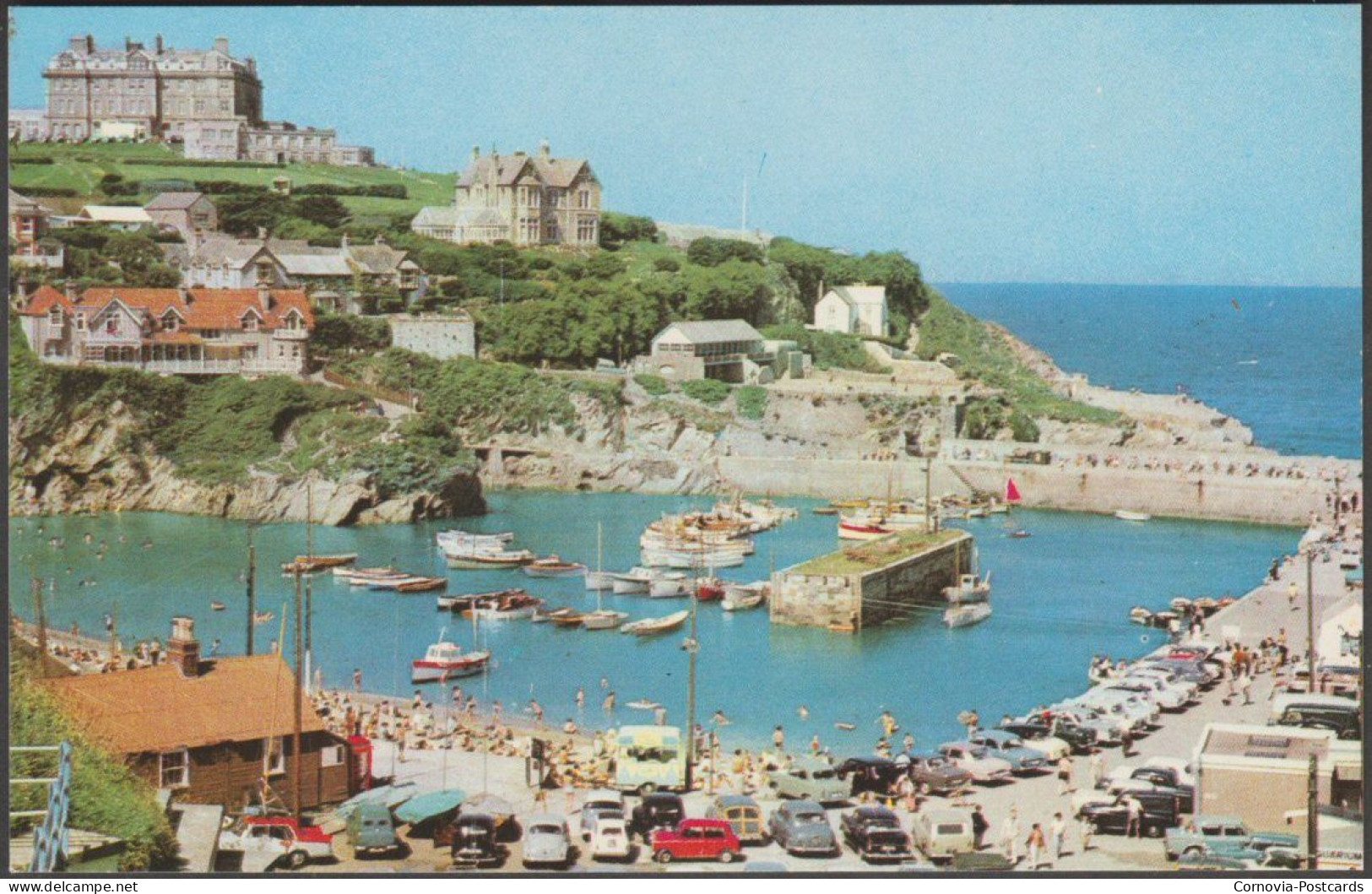 Newquay Harbour, Cornwall, C.1960s - Jarrold Postcard - Newquay