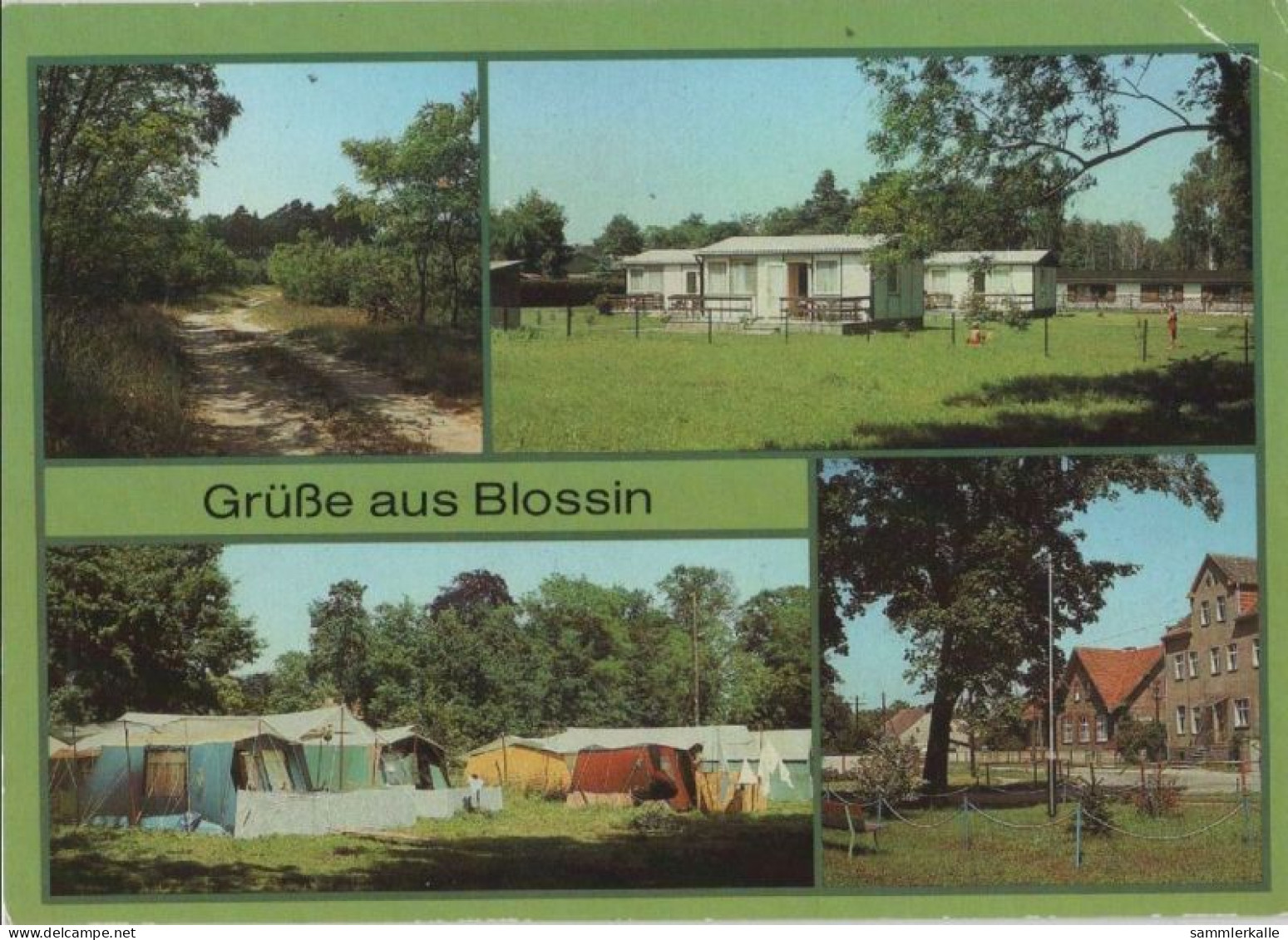 106608 - Heidesee-Blossin - U.a. Bungalowsiedlung - Ca. 1985 - Luebben (Spreewald)