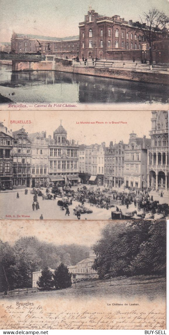 BELGIQUE - 26 CARTES - BRUXELLES - BEAU JEU AVEC BRUXELLES ANCIEN - (2 Cartes) - Other & Unclassified