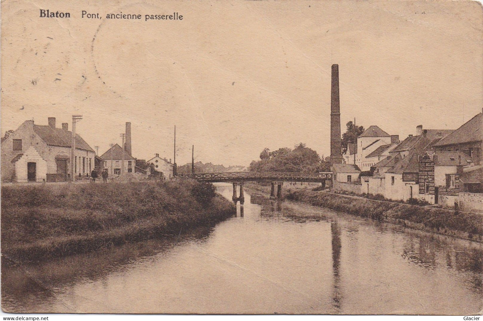 Blaton - Pont, Ancienne Passerelle - Bernissart