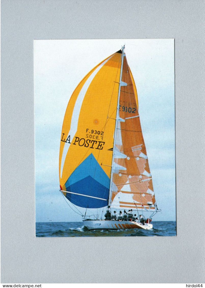 Bateau First 51, Engagé Dans La Course Autour Du Monde En 1989-90. Skipper Daniel Mallé - Zeilen