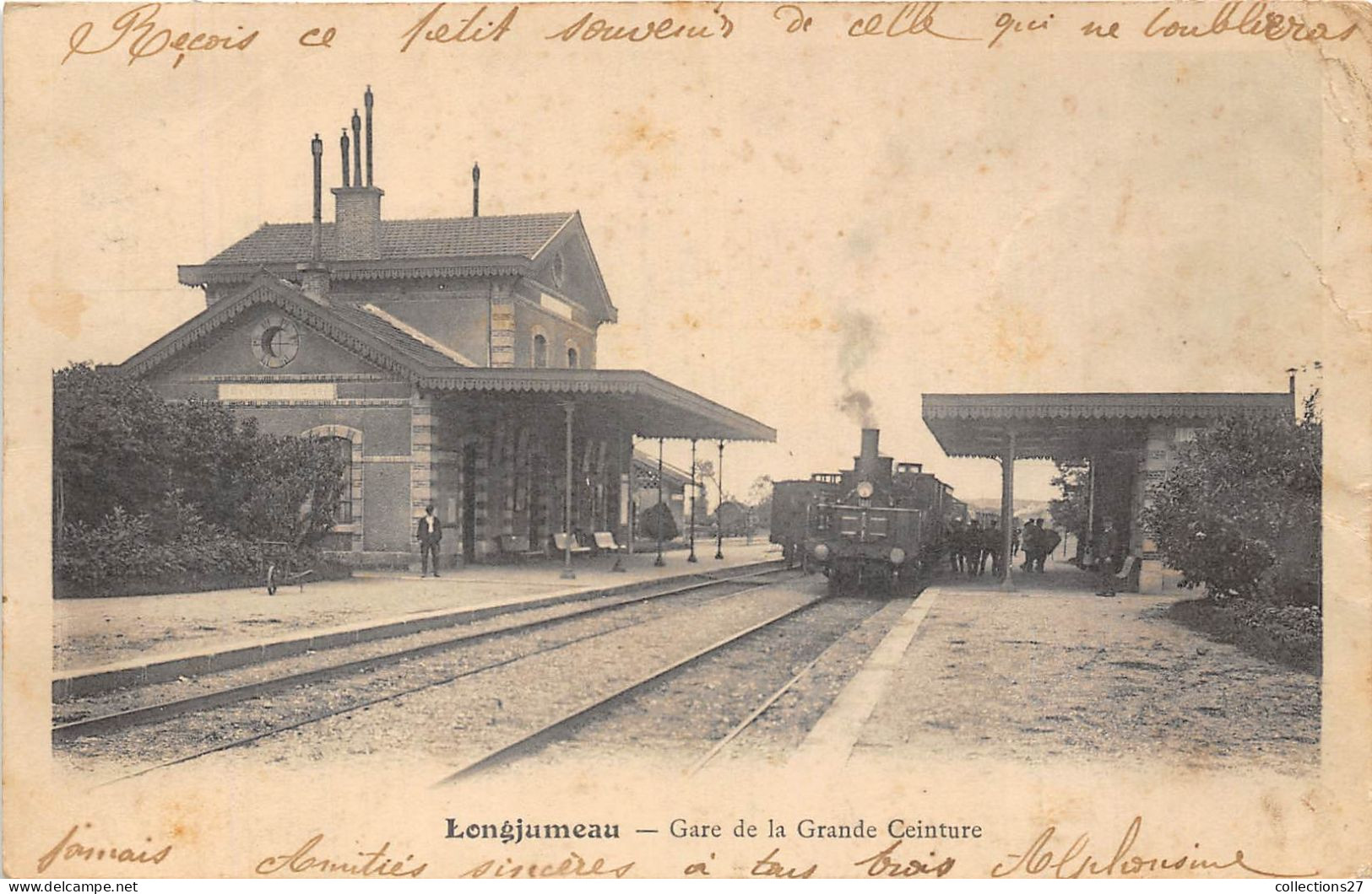 91-LONGJUMEAU- GARE DE LA GRANDE CEINTURE - Longjumeau