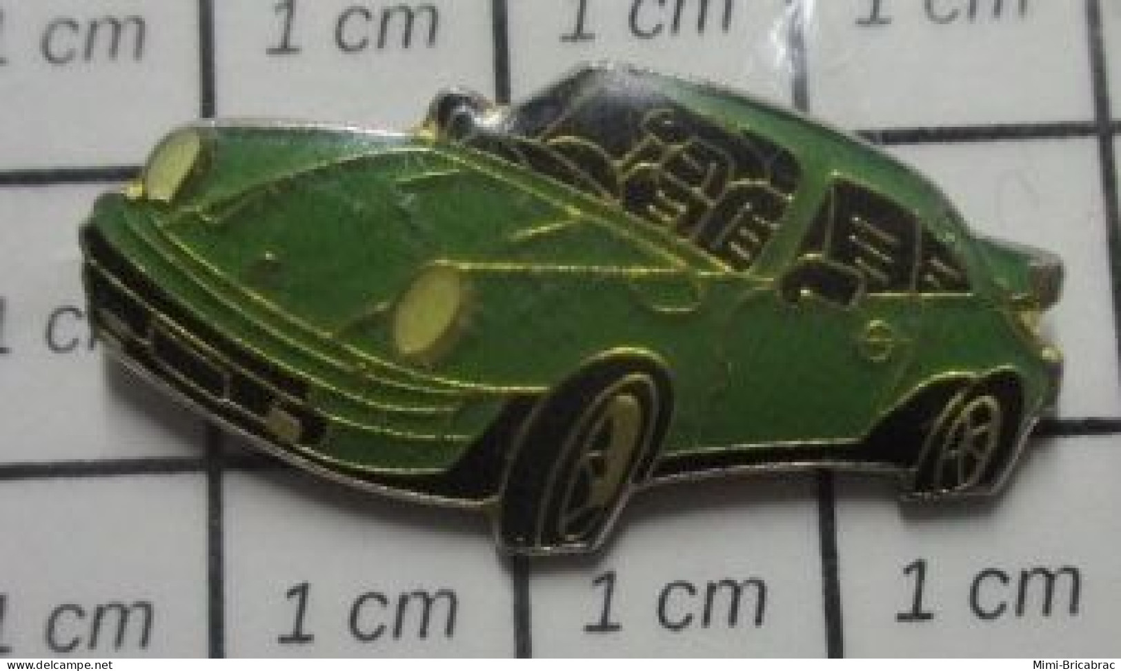 718A  Pin's Pins / Beau Et Rare / AUTOMOBILES / PORSCHE COULEUR BLEU/VERT DUCK EGG BLUE - Porsche