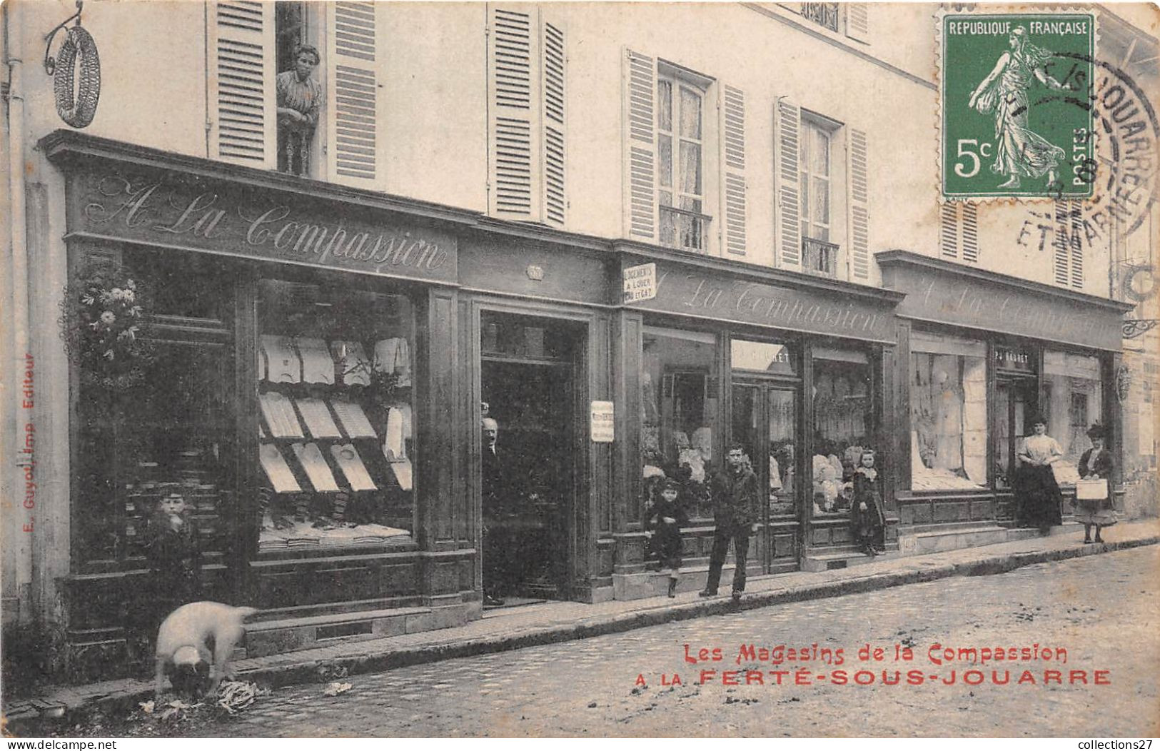 77-LA-FERTE-SOUS-JOUARRE- LES MAGASINS DE LA COMPASSION - La Ferte Sous Jouarre