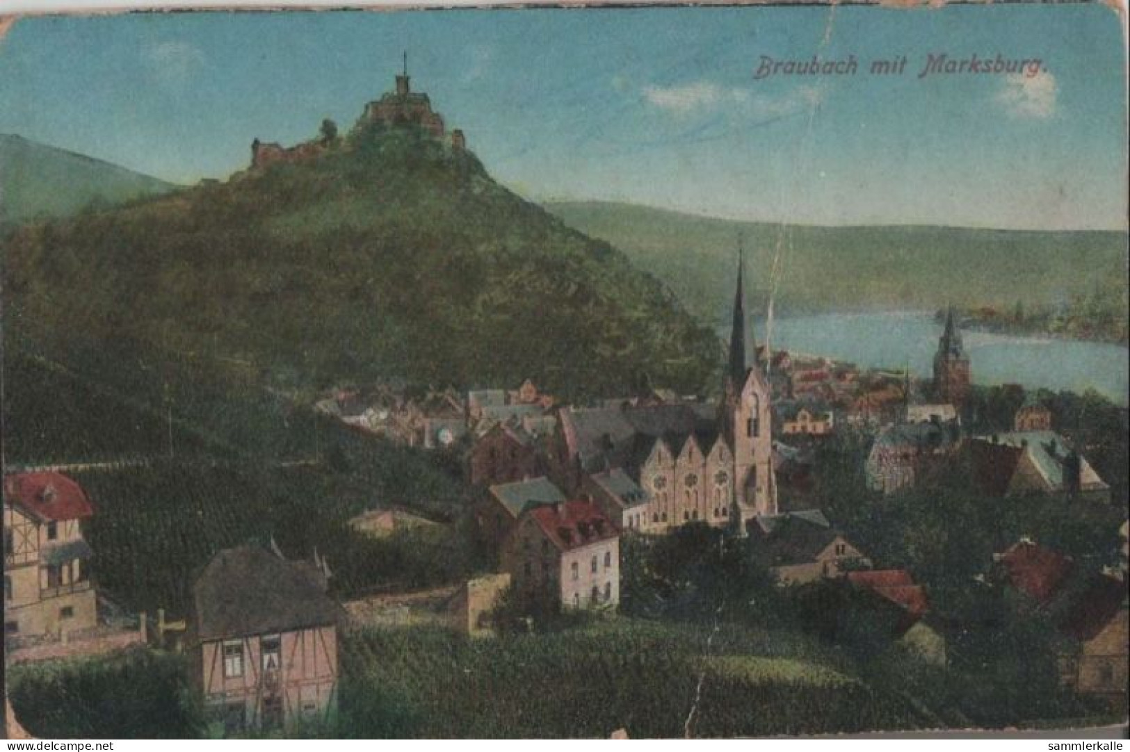 37884 - Braubach - Marksburg - 1924 - Braubach