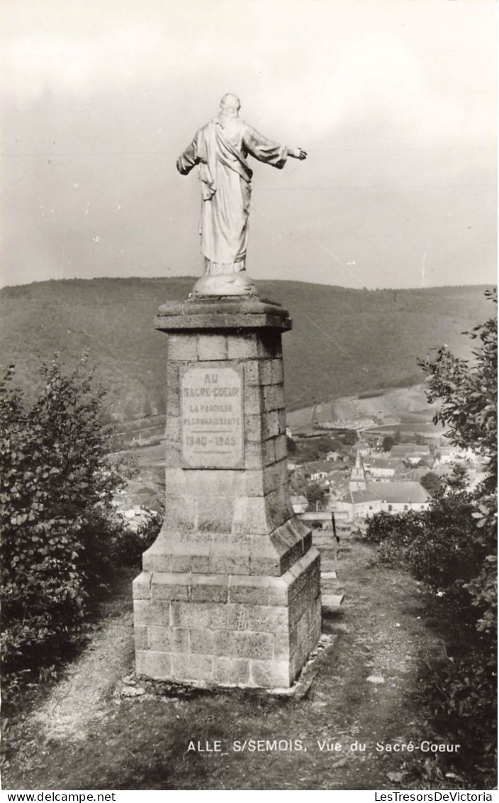 BELGIQUE - Alle S/semois - Vue Du Sacré Cœur - Vue D'un Statut - Carte Postale Ancienne - Vresse-sur-Semois