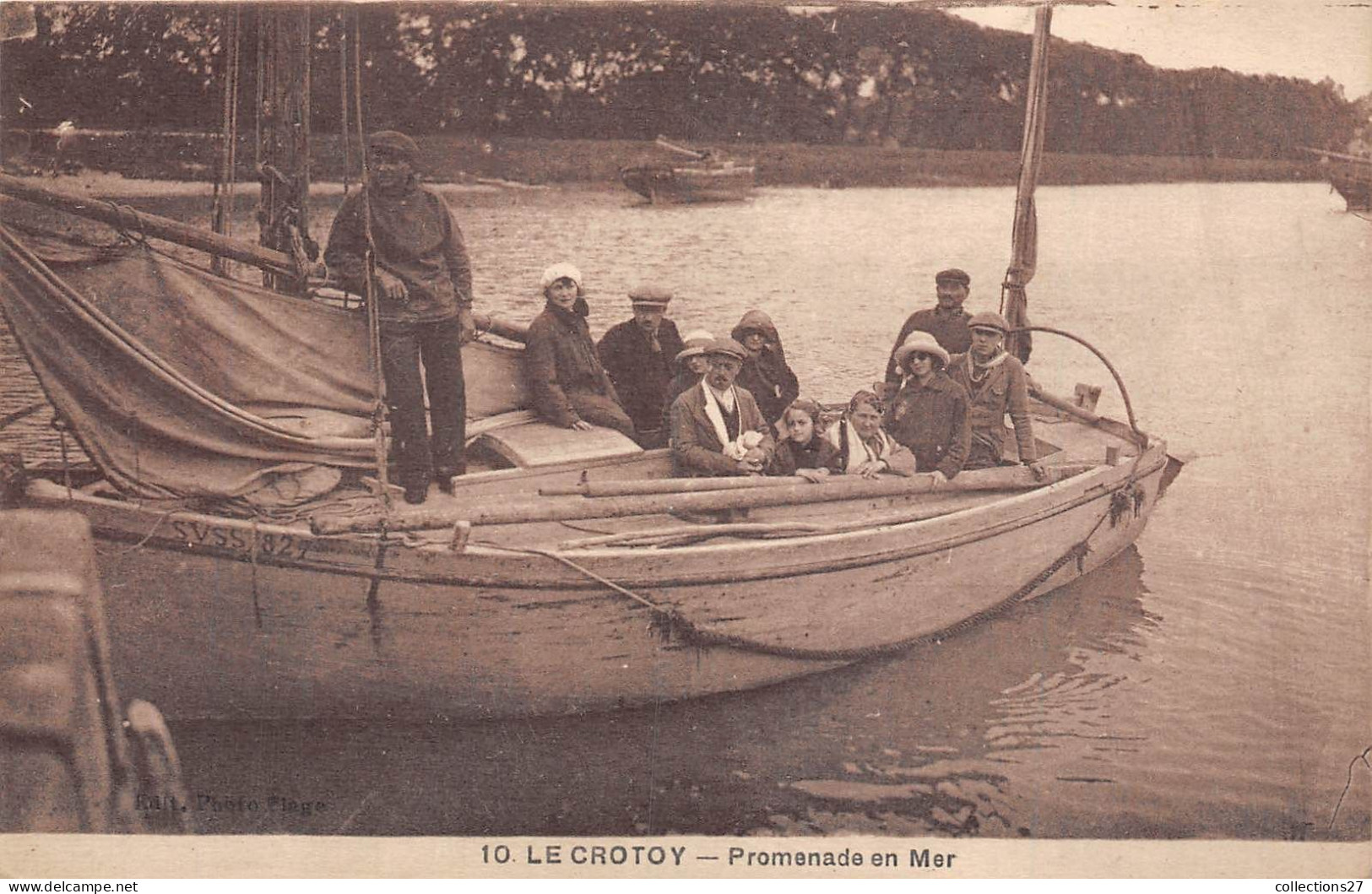 80-LE-CROTOY- PROMENADE EN MER - Le Crotoy