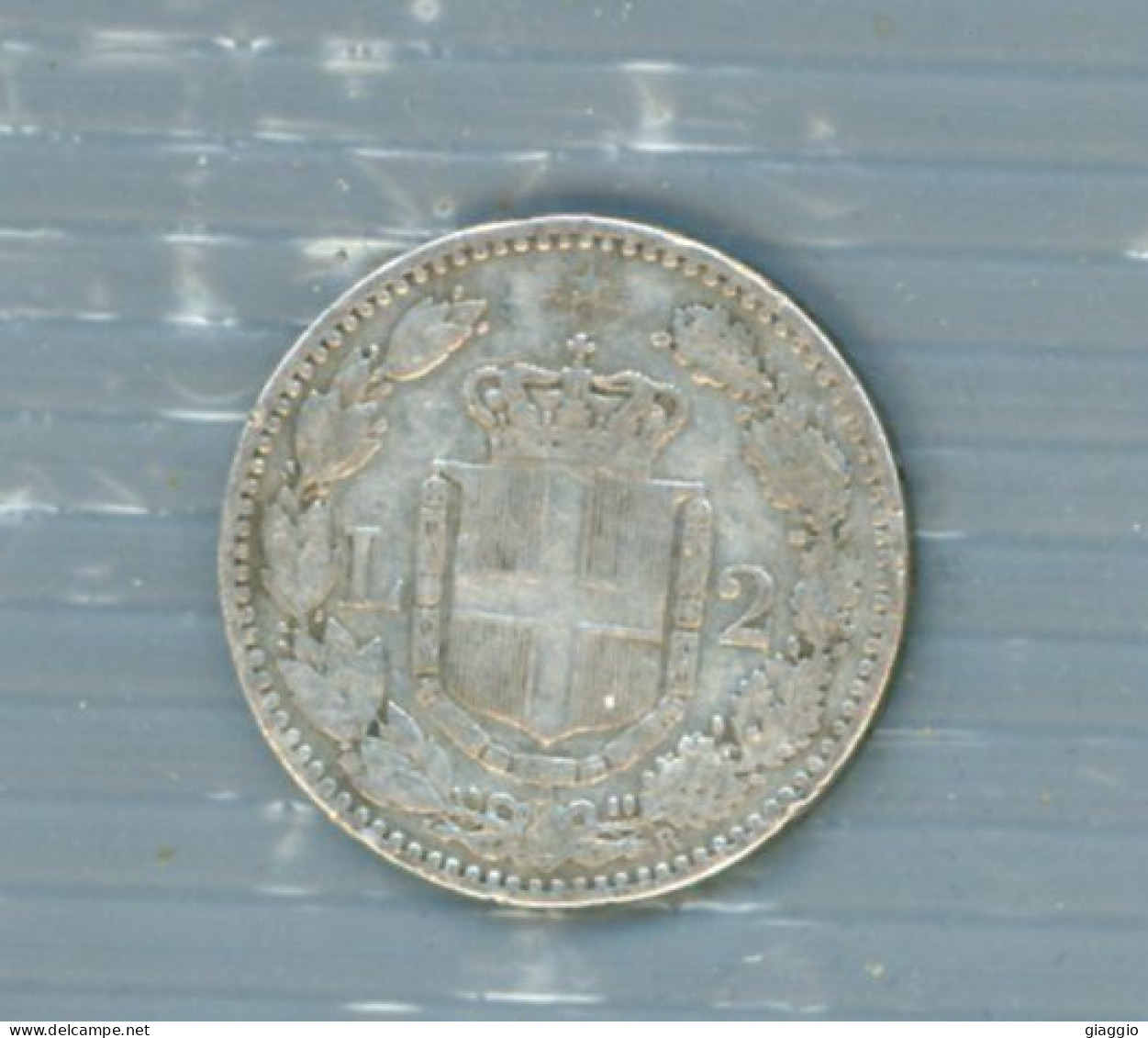 °°° Moneta N. 746 - Italia Regno Umberto 1° 2 Lire 1881 Silver °°° - 1878-1900 : Umberto I.