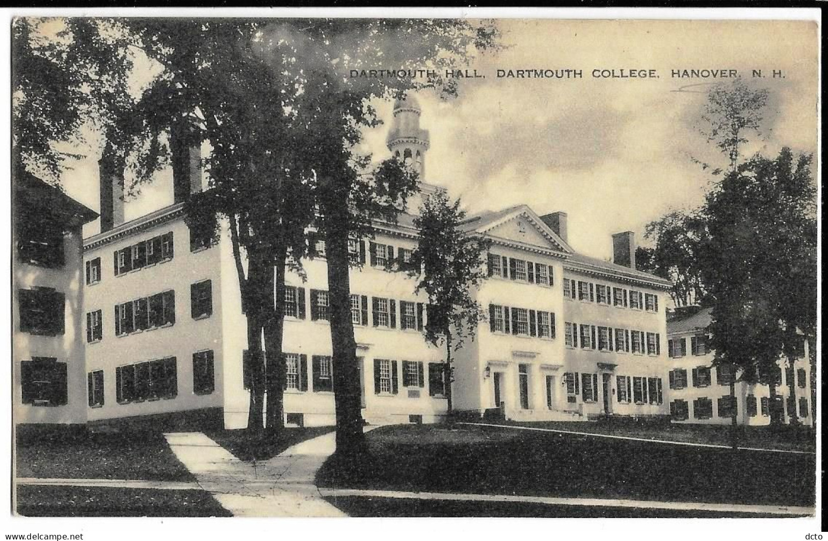 HANOVER (N.H.) Dartmouth College, Dartmouth Hall - Autres & Non Classés