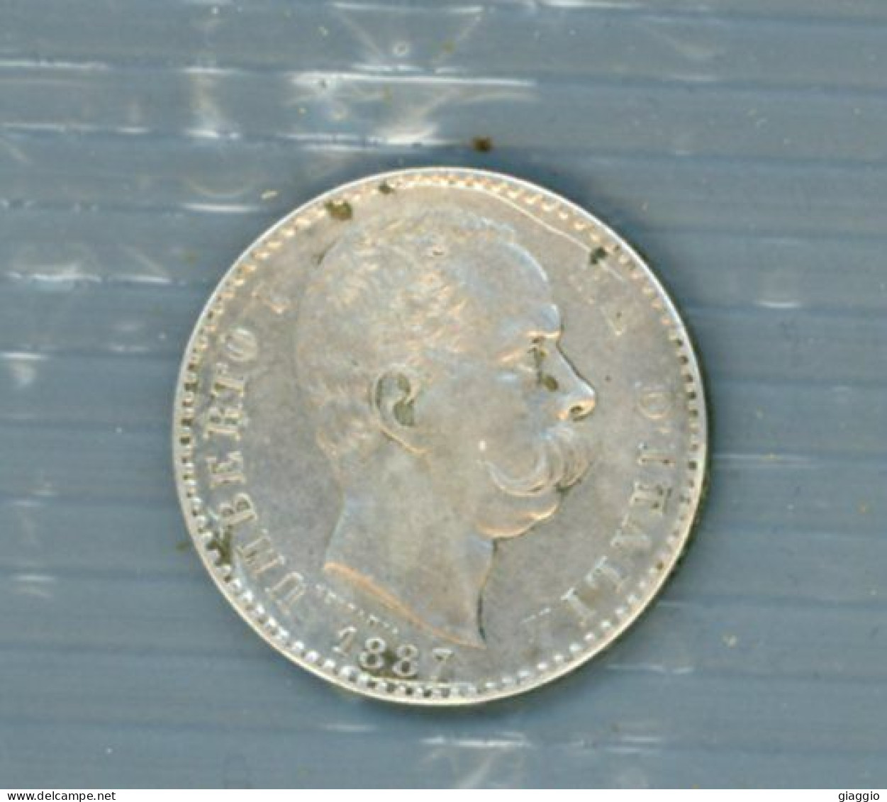 °°° Moneta N. 747 - Italia Regno Umberto 1° 2 Lire 1887 Silver °°° - 1878-1900 : Umberto I.