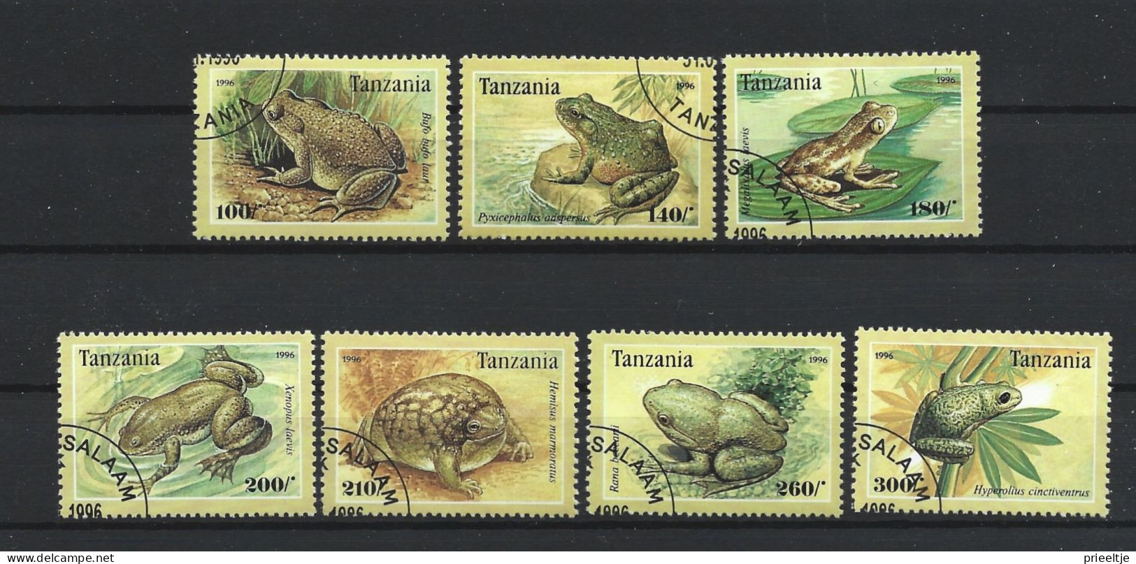 Tanzania 1996 Frogs Y.T. 1955/1961 (0) - Tanzania (1964-...)