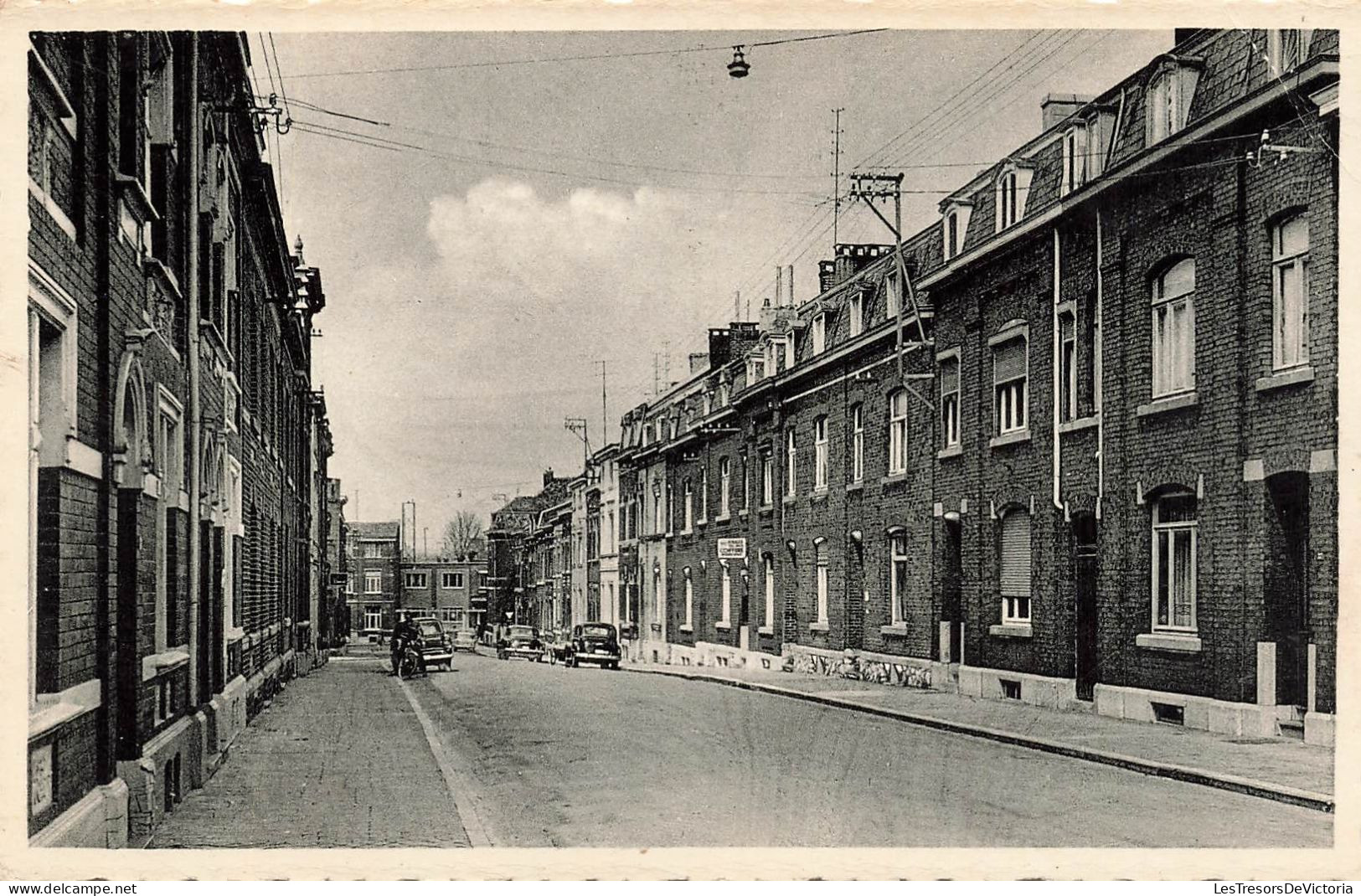 BELGIQUE - Welkenraedt - Vue Sur La Rue De Léopold - Vue Générale De La Rue - Carte Postale Ancienne - Welkenraedt