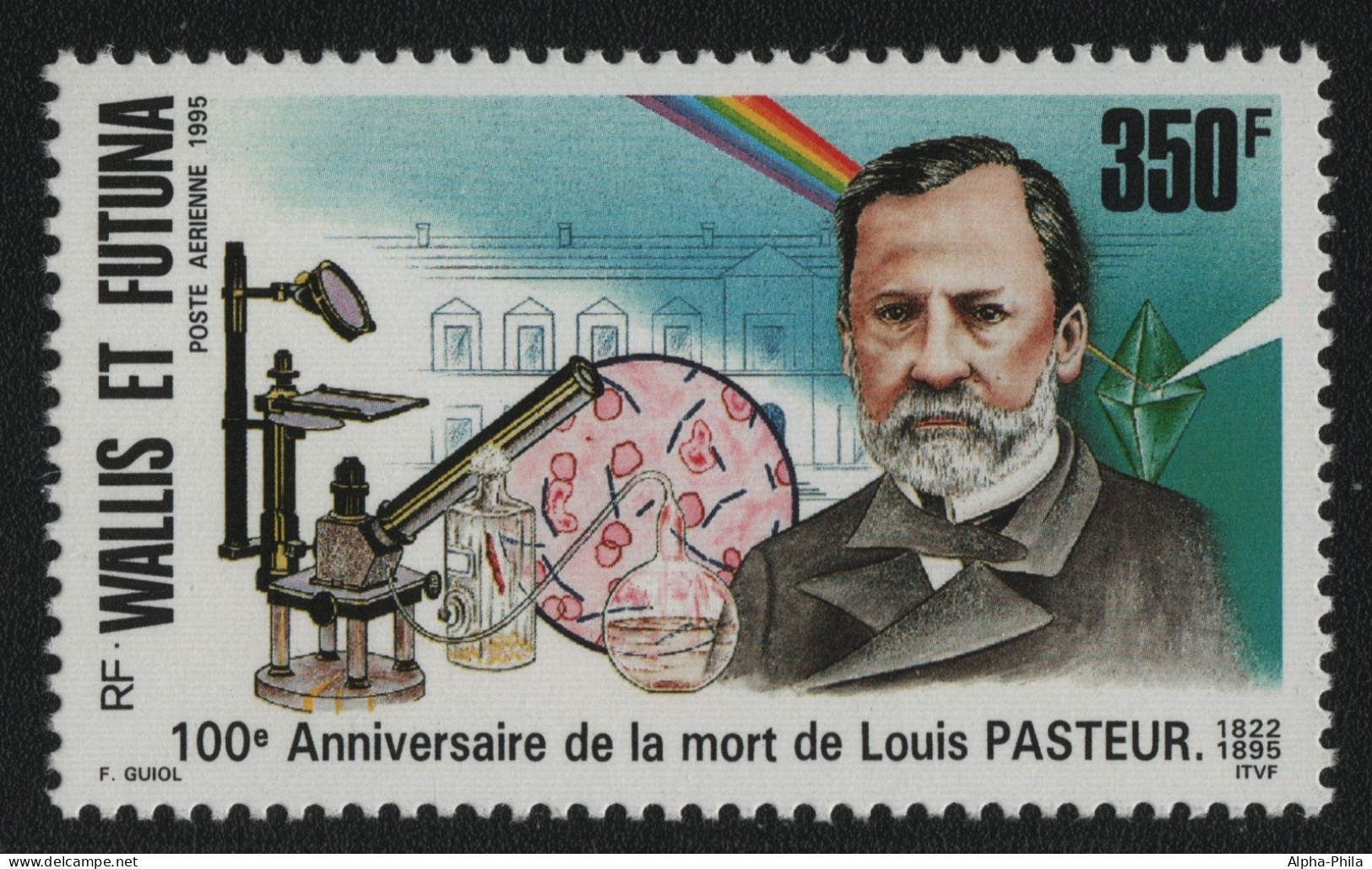 Wallis & Futuna 1995 - Mi-Nr. 675 ** - MNH - Louis Pasteur - Neufs