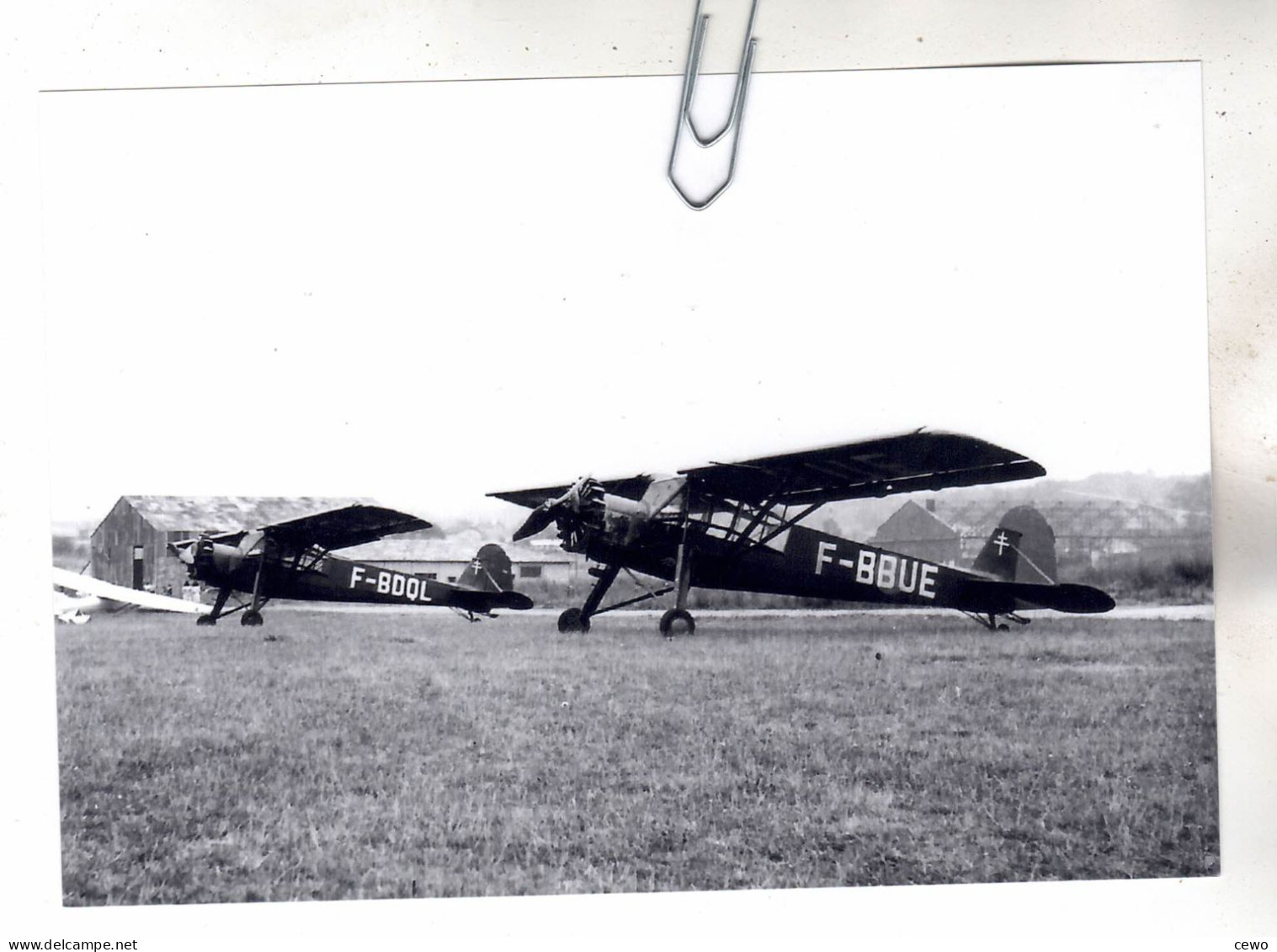 PHOTO AVION  AVIATION  MORANE SAULNIER MS 502  EX FIESELER STORCH - Aviazione