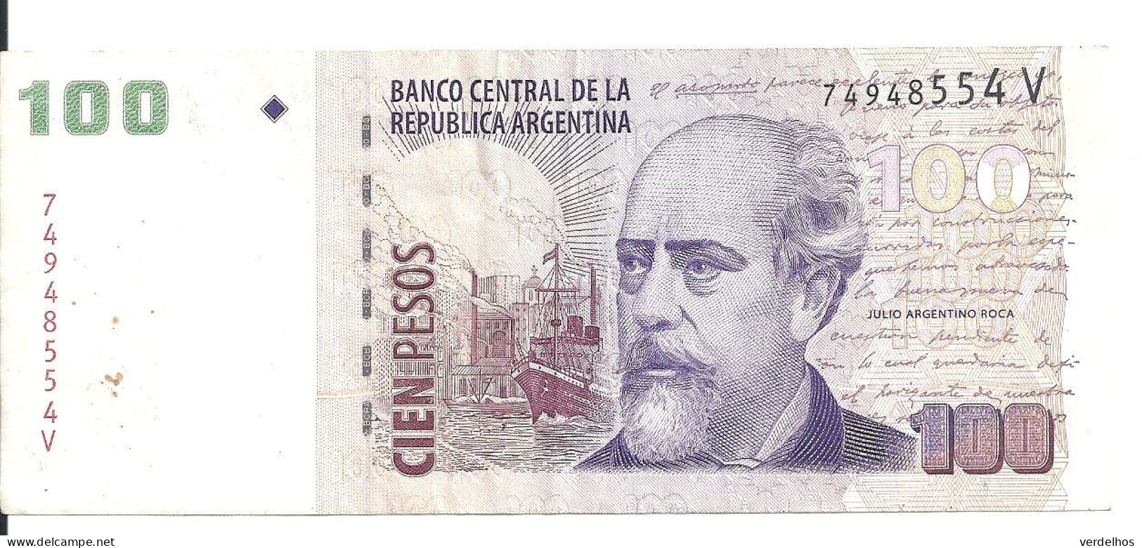 ARGENTINE 100 PESOS ND2003 VF P 357 - Argentinië