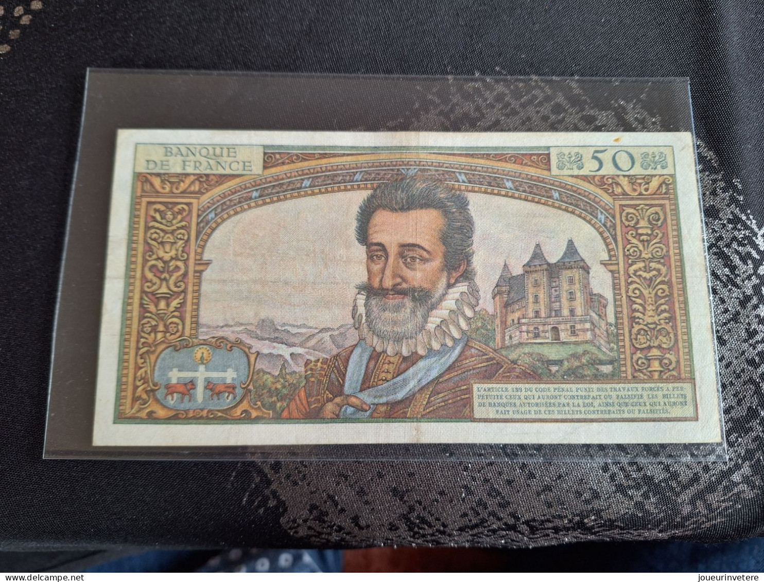 France,billet 50-F- A-5/11/ 1959-A ''Henri IV' ETAT SUP ,avec Tout Son Craquant D'origine Très Très Rare - Autres - Europe