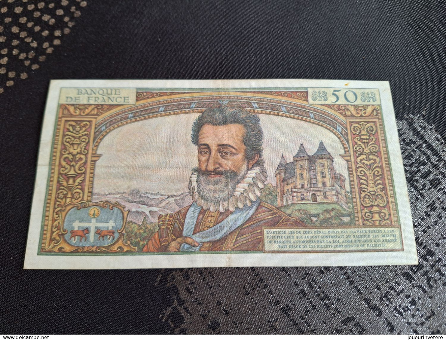 France,billet 50-F- A-5/11/ 1959-A ''Henri IV' ETAT SUP ,avec Tout Son Craquant D'origine Très Très Rare - Sonstige – Europa