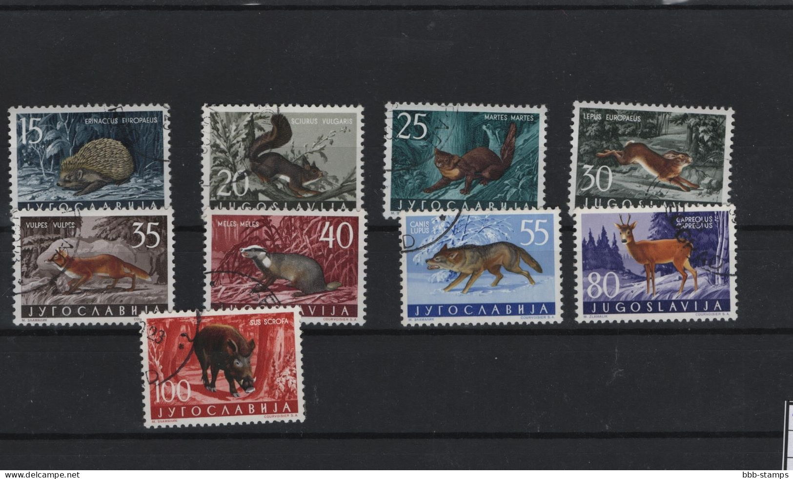 Jugoslavien Michel Cat.No. Used 917/925 - Used Stamps