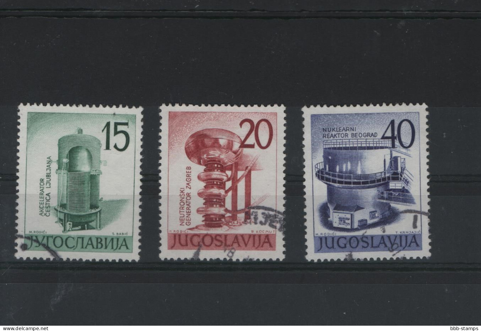 Jugoslavien Michel Cat.No. Used 927/929 - Used Stamps