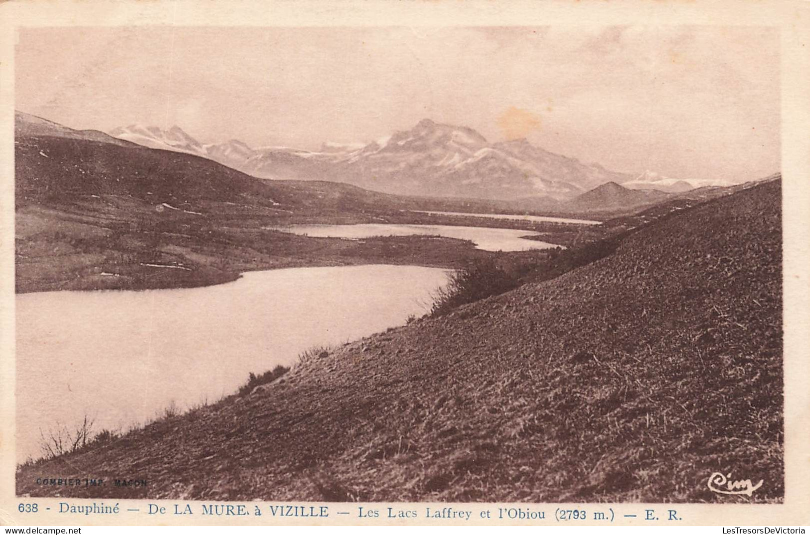 FRANCE - De La Mure à Vizille - Les Lacs Laffrey Et L'Obiou - Dauphiné - E.R - Carte Postale Ancienne - Vizille