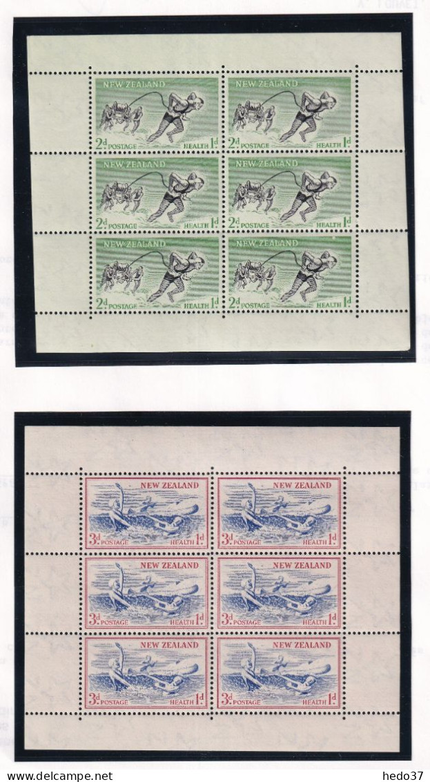 Nouvelle Zélande BF N°1/2 - Neuf ** Sans Charnière - TB - Blocks & Sheetlets