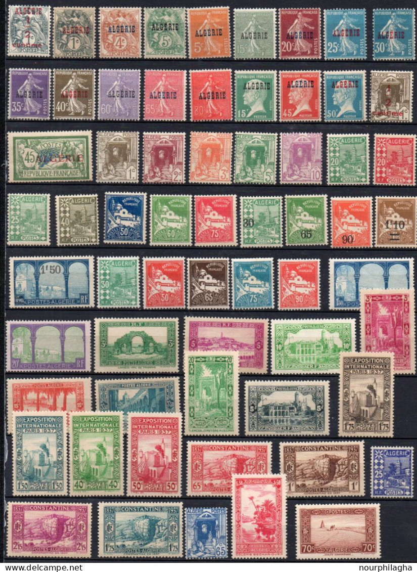 ALGERIE 1924/1958 - Collections, Lots & Séries