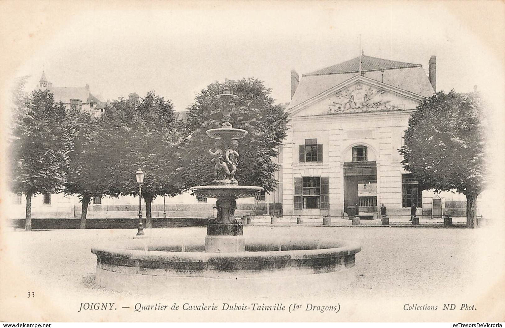 FRANCE - Joigny - Quartier De Cavalerie Dubois-Tainville - Ier Dragons - Carte Postale Ancienne - Joigny