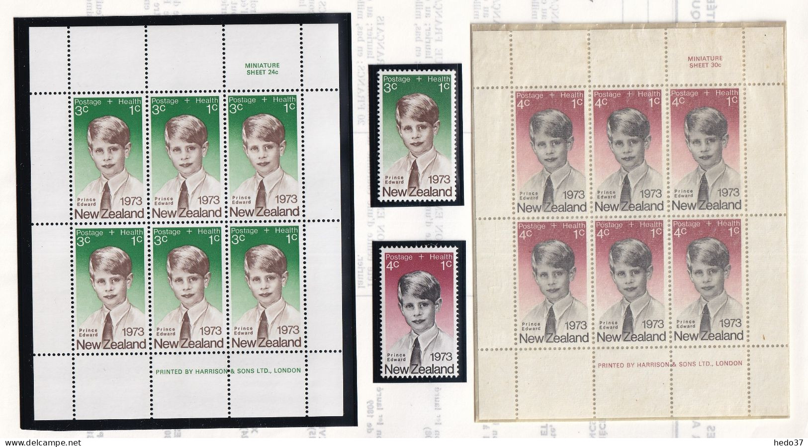 Nouvelle Zélande BF N°32/33 - Neuf ** Sans Charnière - TB - Blocks & Sheetlets