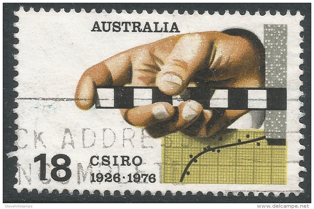 Australia. 1976 50th Anniv Of Commonwealth Scientific And Industrial Research Organisation (CSIRO). 18c Used SG622 M3014 - Used Stamps