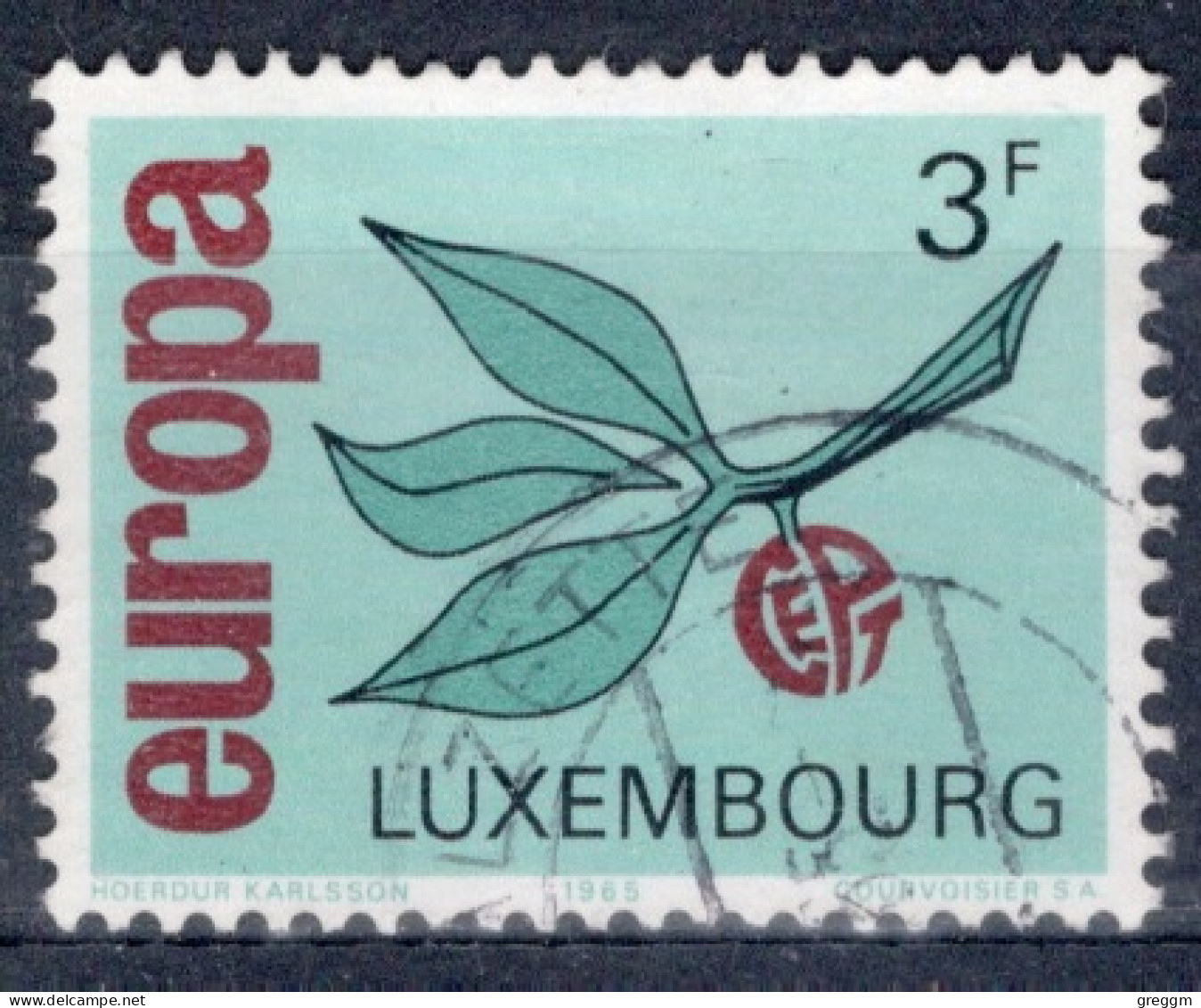 Luxembourg 1965 Single Stamp For EUROPA In Fine Used - Usados