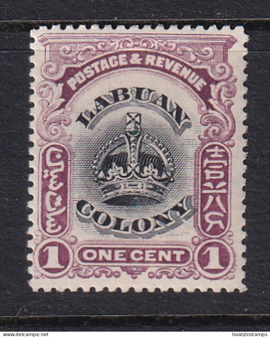 North Borneo - Labuan: 1902/03   Arms Of Company      SG117    1c   MH - North Borneo (...-1963)