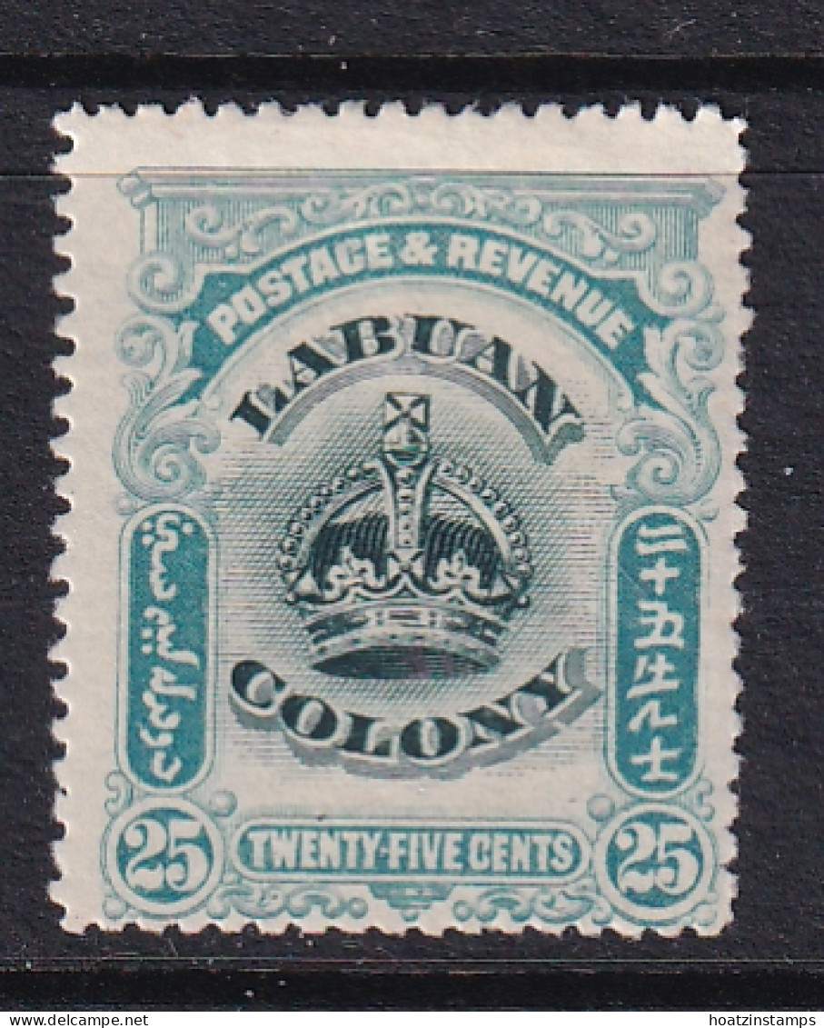 North Borneo - Labuan: 1902/03   Arms Of Company      SG126    25c   MH - North Borneo (...-1963)