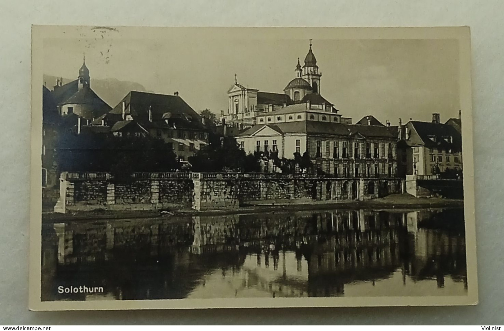 Switzerland-Solothurn-postcard Sent In 1928. - Soleure