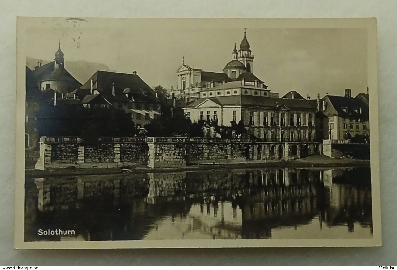 Switzerland-Solothurn-postcard Sent In 1928. - Soleure