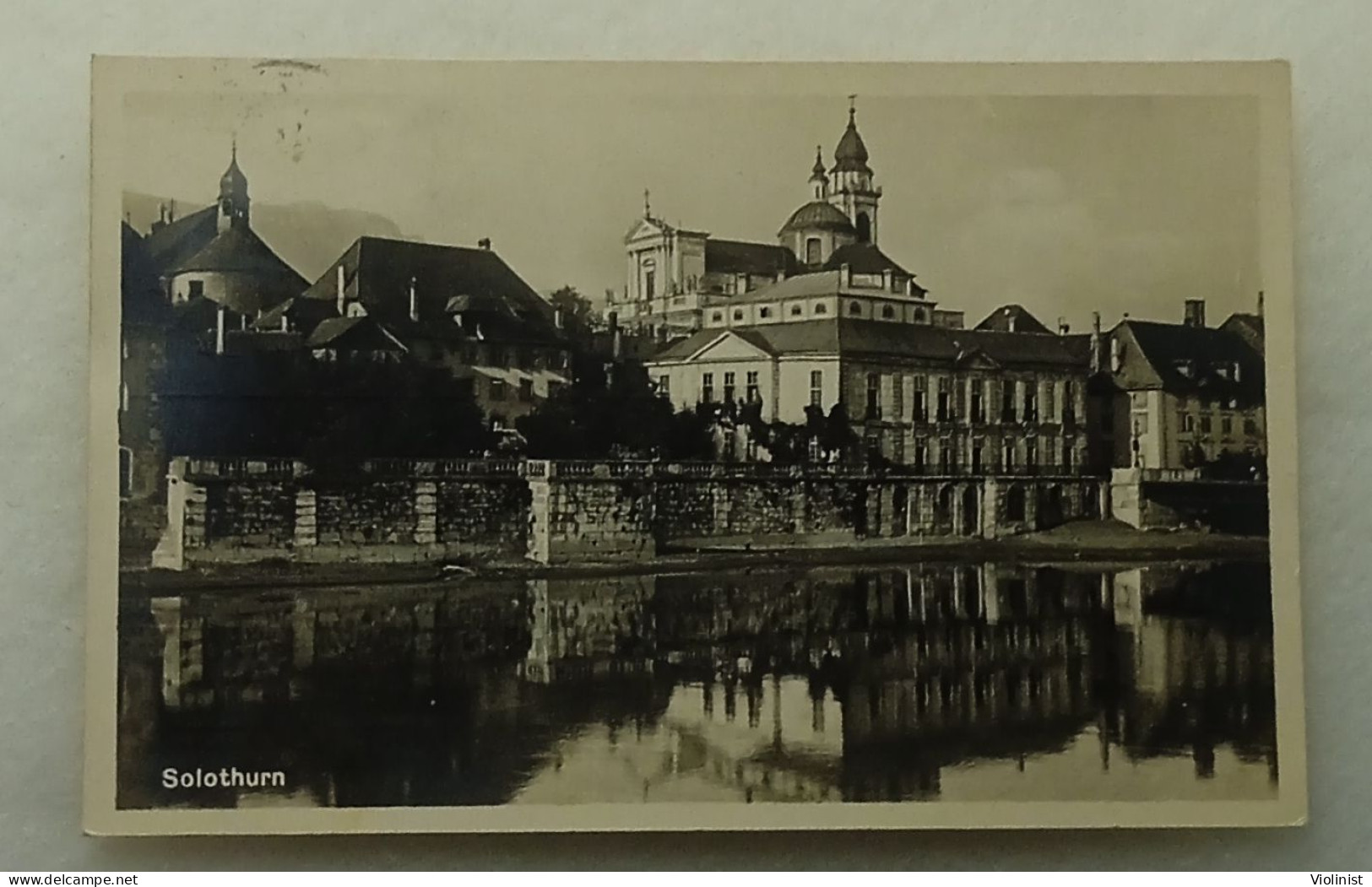 Switzerland-Solothurn-postcard Sent In 1928. - Soleure