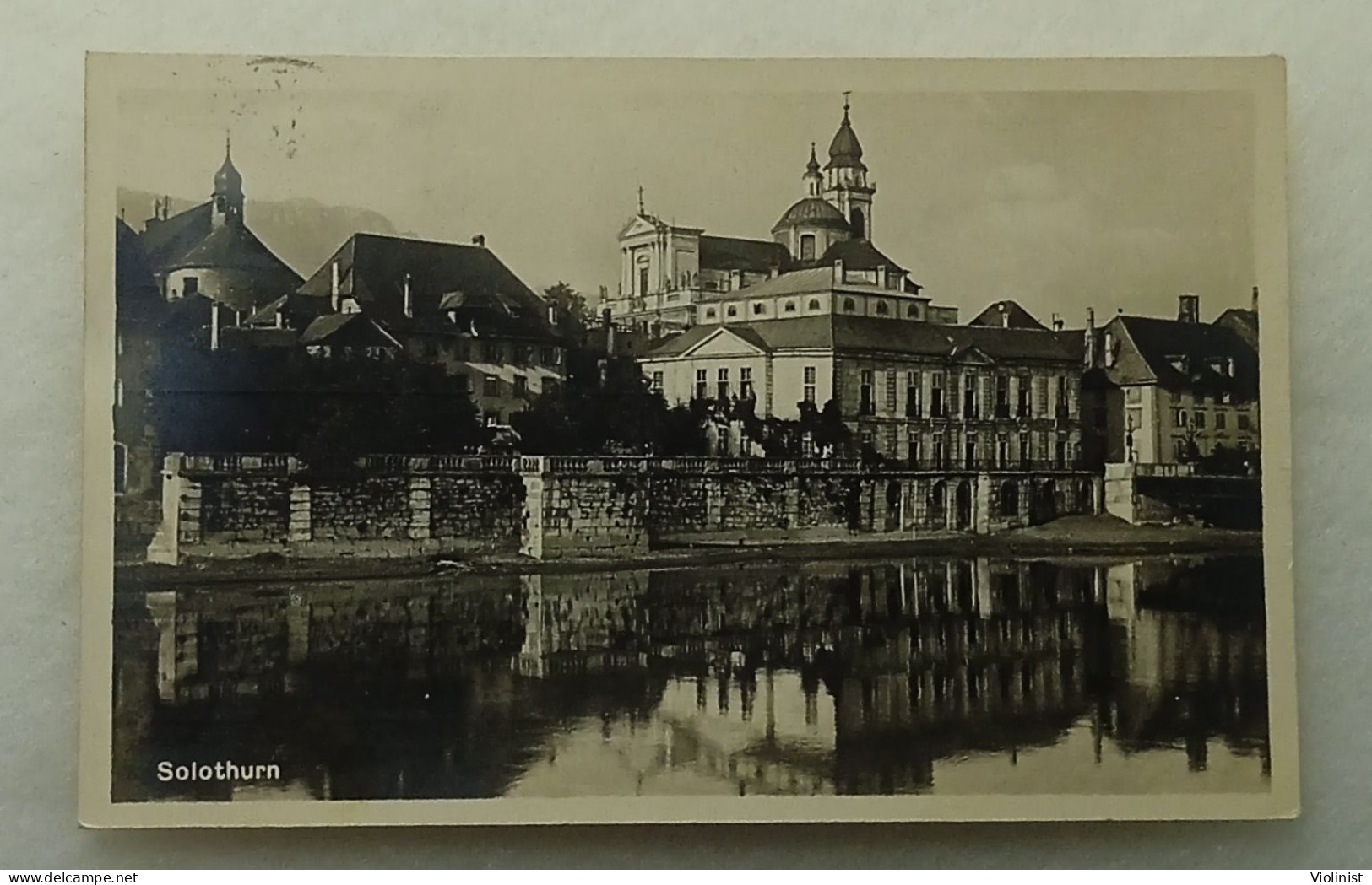 Switzerland-Solothurn-postcard Sent In 1928. - Soleure