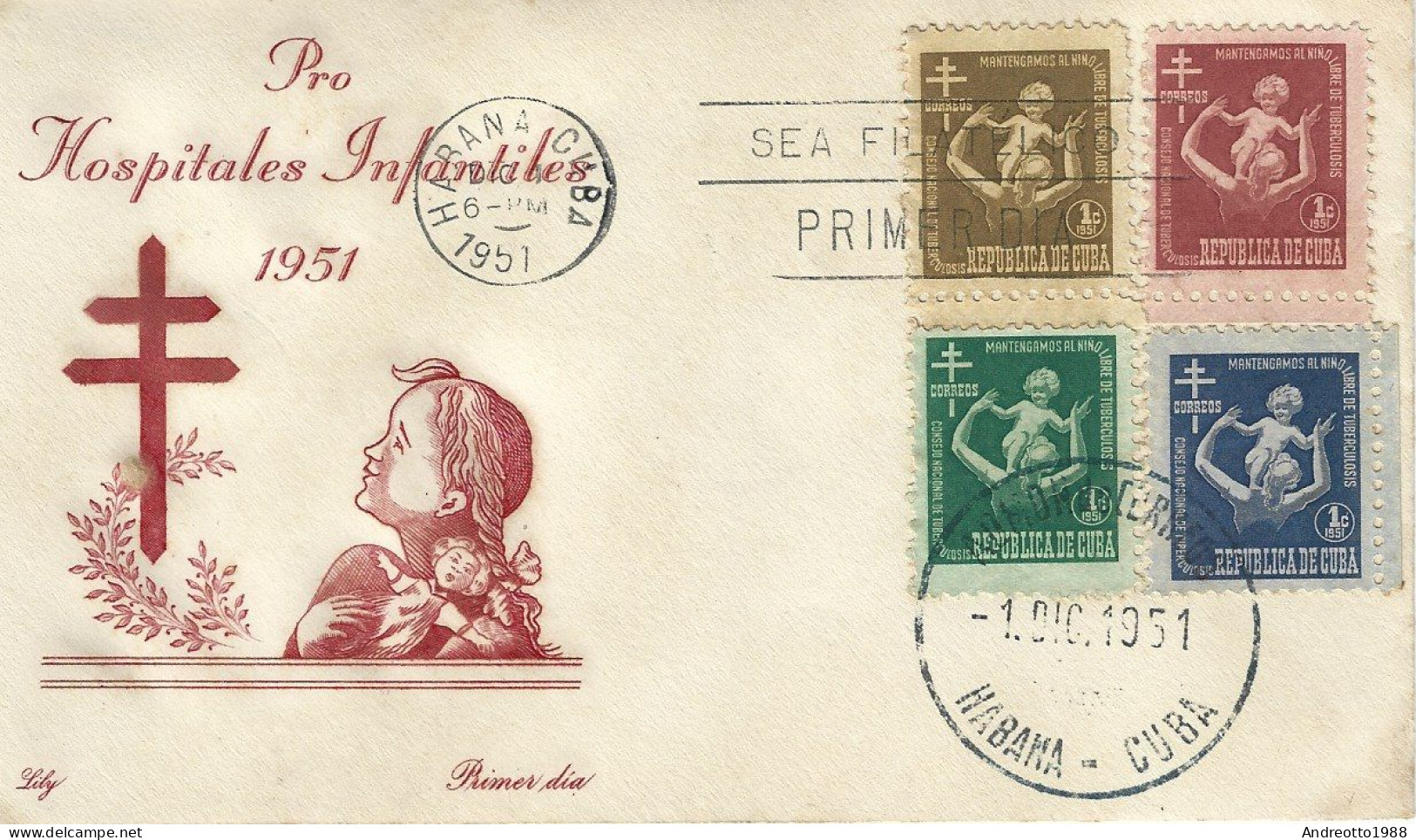 FDC 1951 - Storia Postale