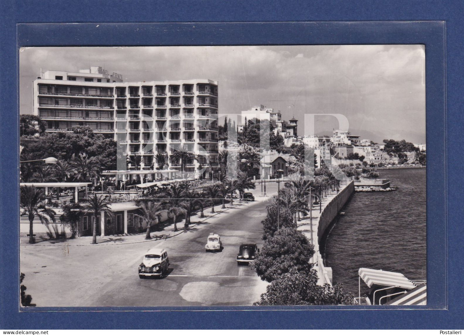 ESPAGNE - MALLORCA - PALMA (Islas Baleares) N.º 2082 A - Hotel Fenix - Paseo Marítimo - Vintage Cars - Hotels & Restaurants