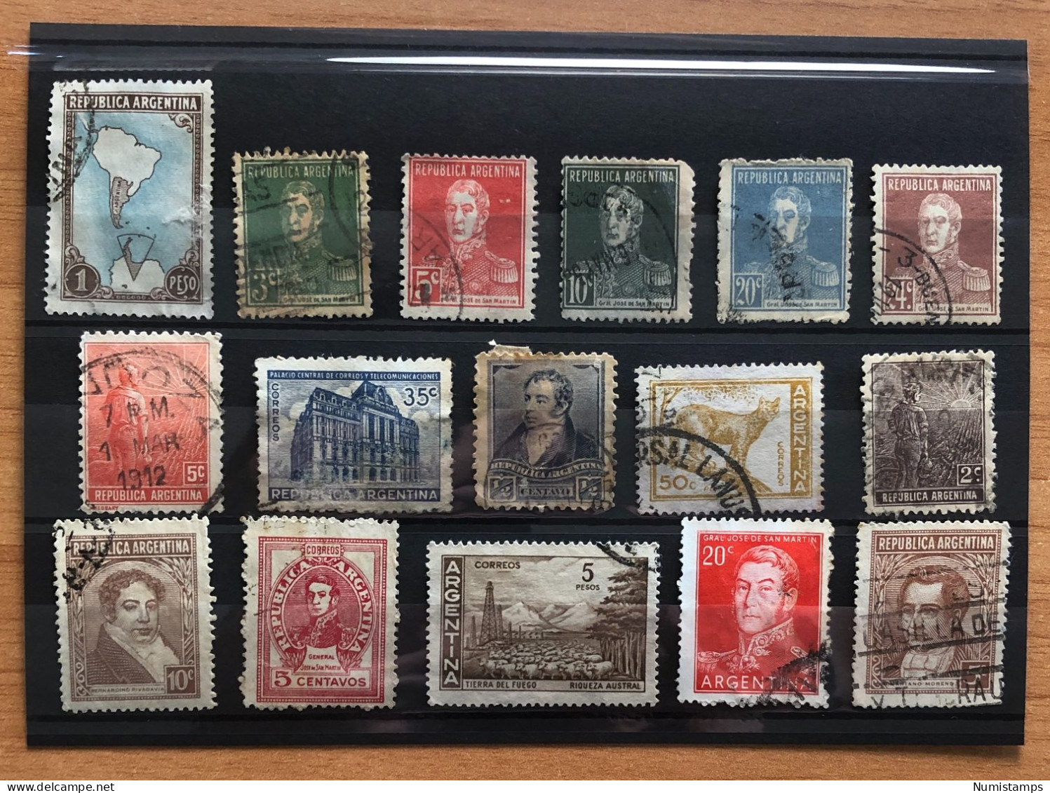 Argentine Stamps - From 1892 - Usati