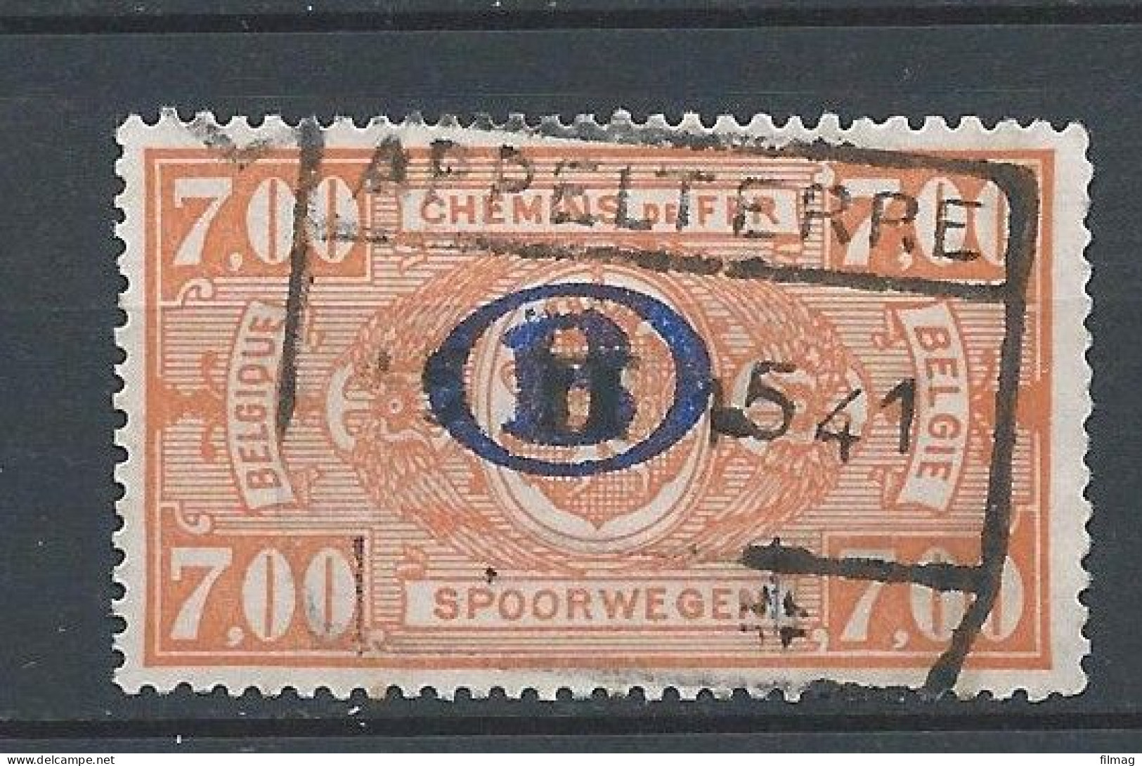 TR 228  MET STEMPEL APPELTERRE 1941  X2 - Afgestempeld