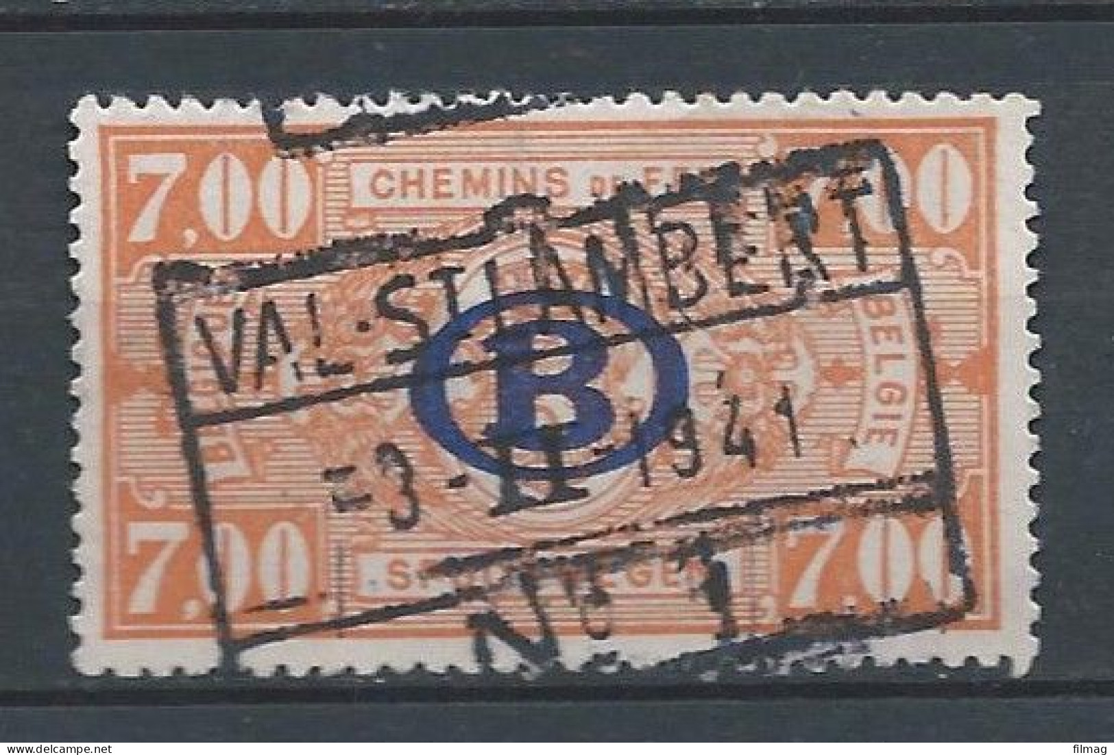 TR 228  MET STEMPEL VAL ST LAMBERT 1941  X3 - Afgestempeld