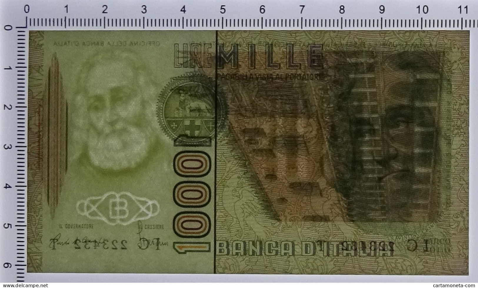 1000 LIRE MARCO POLO LETTERA C 14/03/1984 FDS - Autres & Non Classés