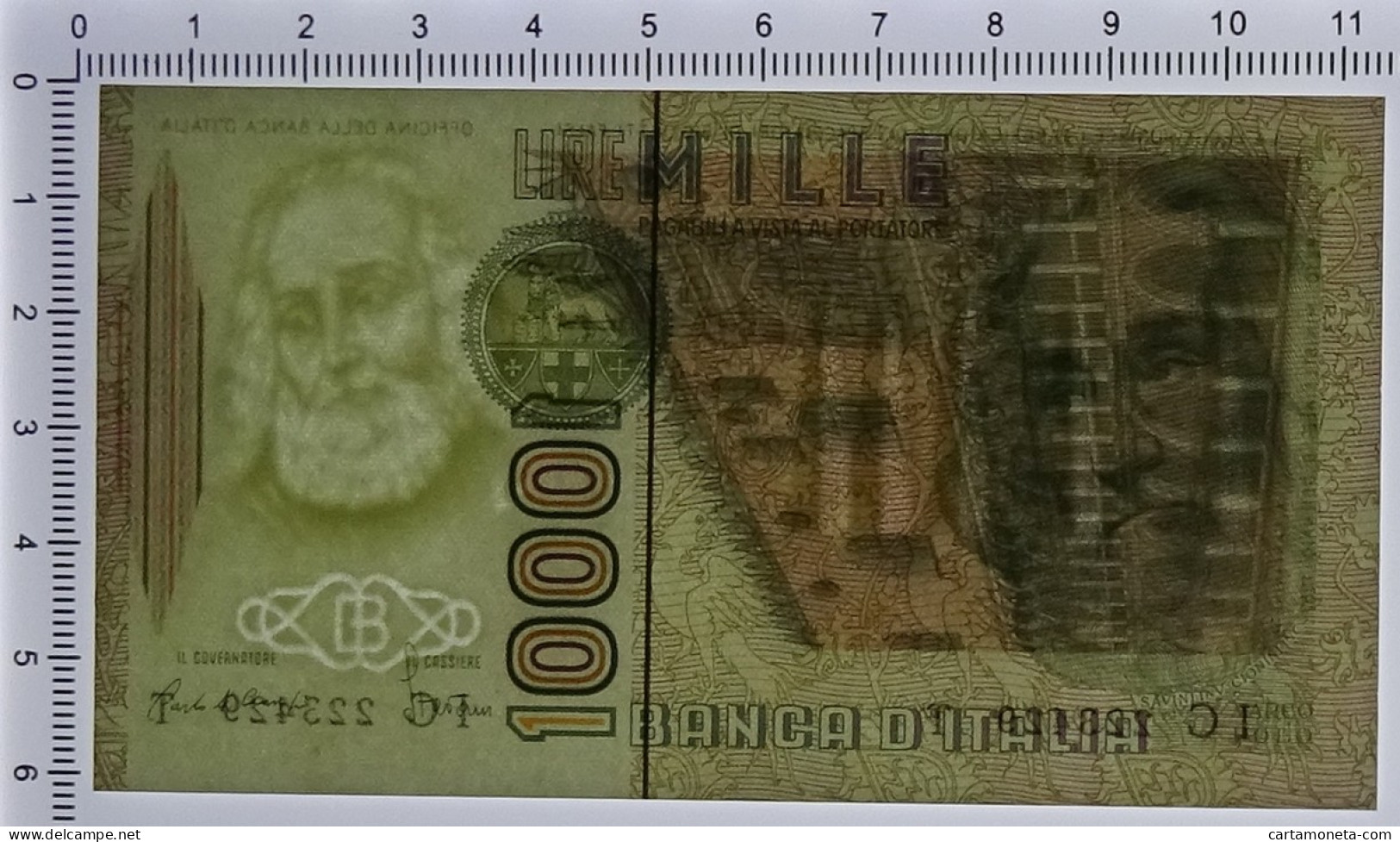 1000 LIRE MARCO POLO LETTERA C 14/03/1984 FDS - Other & Unclassified