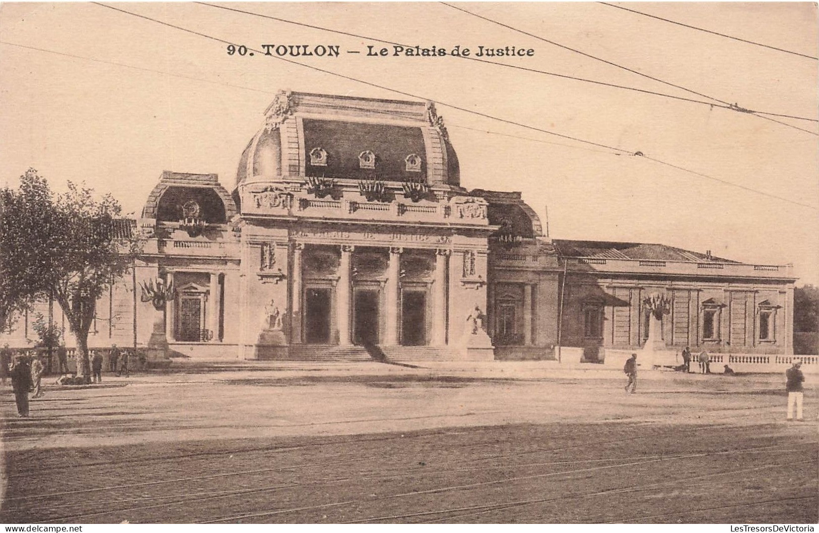 FRANCE - Toulon - Vue Générale Du Palais De Justice - Carte Postale Ancienne - Toulon